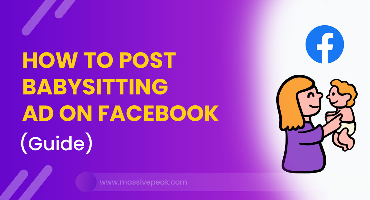 how to post a babysitting ad on facebook