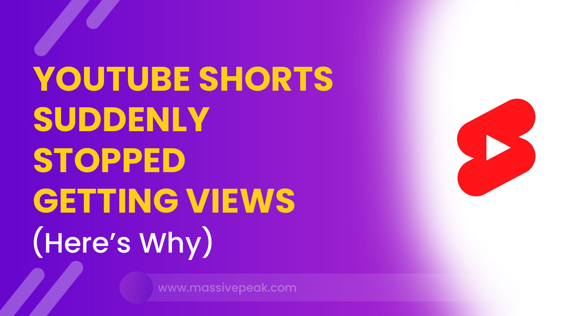 YouTube Shorts Suddenly Stopped Getting Views? (Here’s Why)